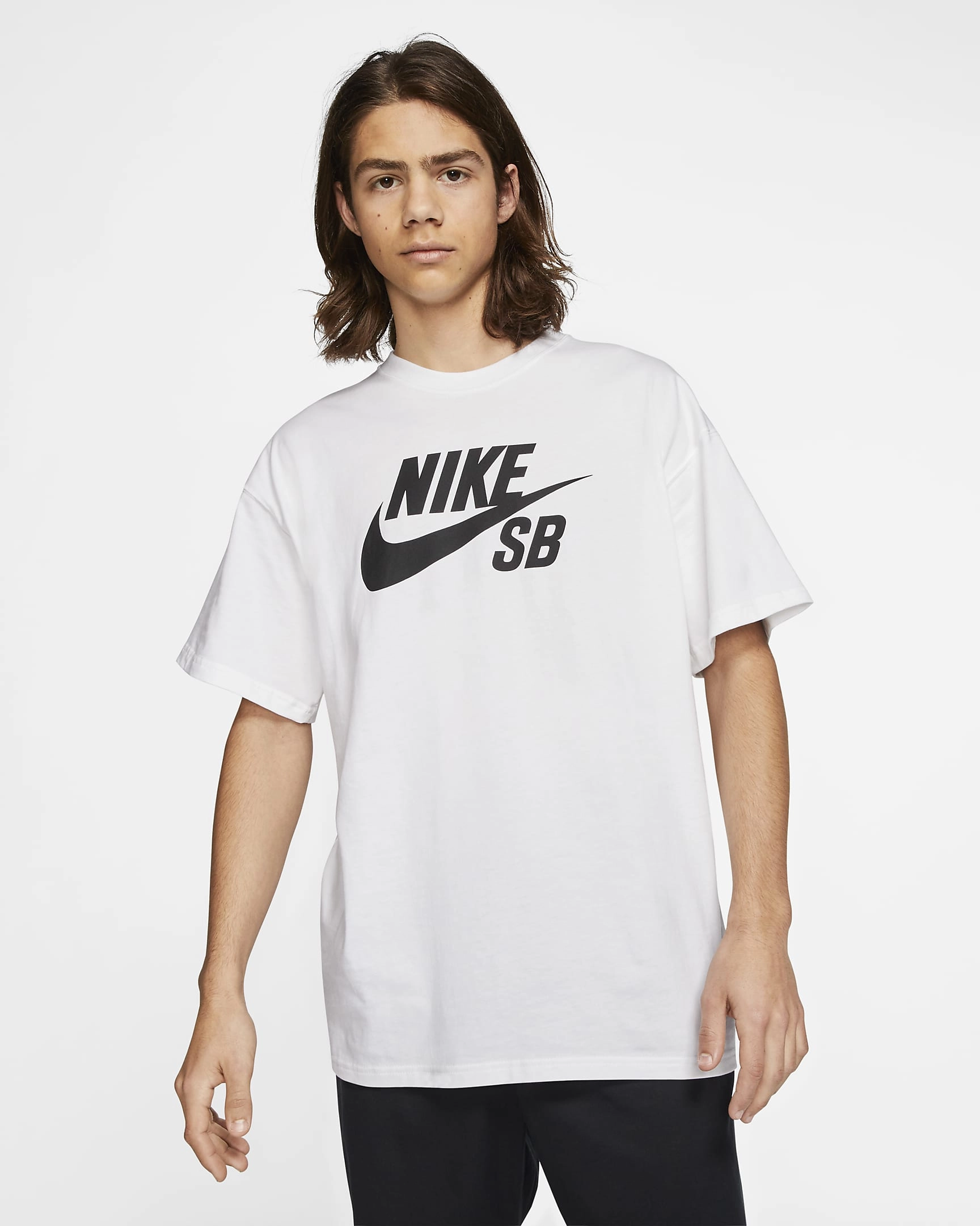 Nike SB Logo Skate T-skjorte: Stilig, komfortabel og klar for action på brettet eller gata, alt i ett!